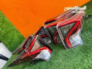  5 اضوية خلفية تويوتا بريوس 2016-2018  اصلي مستعمل  Toyota Prius 2016/2018 وارد اليابان بحالة ممتازه