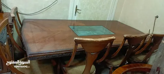  2 طاوله سفره + بيرو