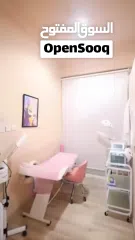  5 صالون تجميل نسائي فاخر بمساحة واسعة في منطقة مواطنين مجهز بجميع الادوات و المعدات في الجرف عجمان