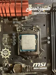  8 قطع كمبيوتر CPU Intel Core i5 4th Generation - Motherboard B85M GAMING - Ram 8&4 DDR3