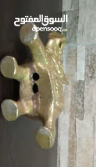  5 فيل نحاس منقوش
