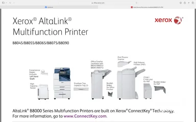 8 Xerox 75 CPM H/D Printer / Copier