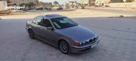  10 Bmw528i  جلد خمري كربون اصلي