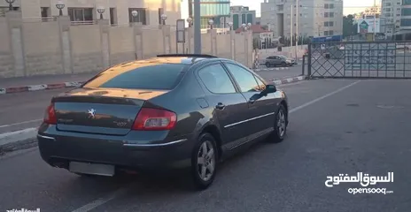  6 بيجو 407 سنة 2010 اوتومات نخب مع فتحة