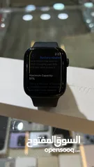  7 Apple Watch Series 8 45mm / Box charger / battery : 91% / Black