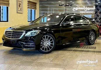  3 مرسيدس S 320 AMG فل كامل الاضافات موديل 2019 نظيفه جدا واعلى مواصفات