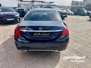  6 مرسيدس C200 AMG كحلي كت 2020 وارد المانيا