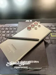  2 Samsung S23 Ultra 256 GB وارد شرق اوسط  مع الكرتونه ( وكااله )