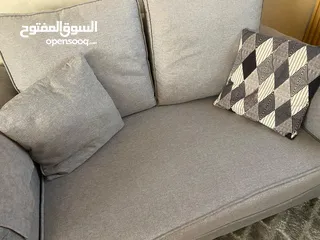  2 كنب شبه جديد للبيع