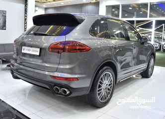  5 Porsche Cayenne S ( 2015 Model ) in Grey Color GCC Specs