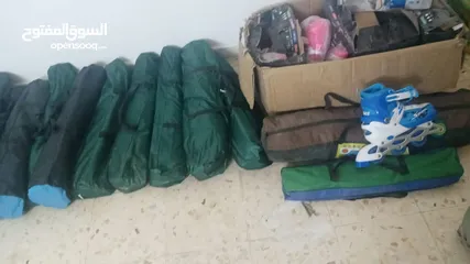  2 خيمه 4 اشخاص مطرية ومقاس كبير جميلة جدا التخييم