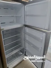  5 ثلاجة جنرال ديلوكس حجم 538 لتر لون سلفر انفيرتر