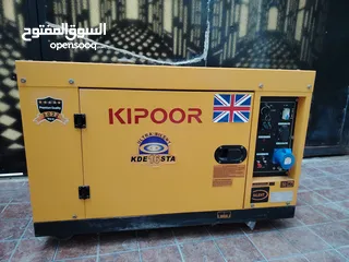  2 مولد كهرباء KIPOOR 10KVA