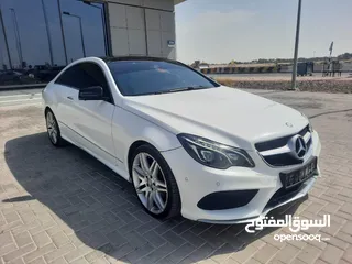  4 Mercedes E350 White 2016 مرسيدس E350  ابيض 2016