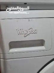  1 غسالة  وايربول فل اتوماتيك..... Whirlpool washing machine full automatic