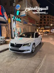  1 سكودا سوبير بانوراما فل الفل 2017 ترخيص 2016 ماطور 2000 ديزل 190 حصان اوتماتيك السيارة دهان شركة
