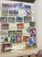  1 طوابع قديمه من 1948 وفوق عربي وأجنبي