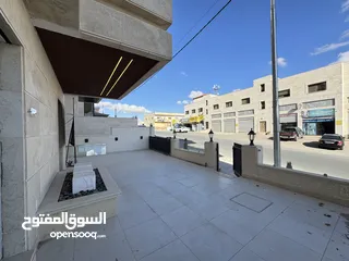  9 شقة أرضية للبيع في البنيات بالقرب من مدارس الاصالة والمعاصرة 150م مع ترس وكراج خاص