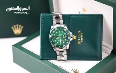  12 ساعات روليكس ستاتي ورجالي متوفرة بعدة بعدة الوان واشكال