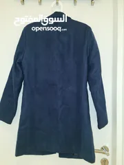  3 Navy Coat معطف كحلي