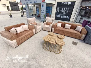  11 طقم كنب 7 مقاعد حلقات السوبر