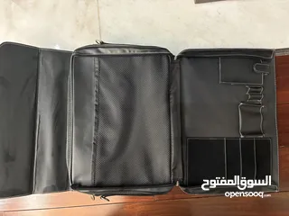  3 Black Leather Briefcase