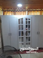  14 خزائن ملابس خشب لامنيت 18م الون حسب الطلب جميع المقاسات مع إمكانية تغير الون