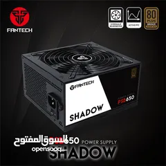  1 FANTECH PSB650 SHADOW 650W 80 PLUS BRONZE POWER SUPPLY (Exclusive) مزود طاقة فانتيك
