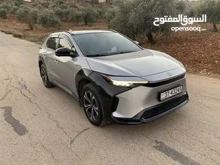  4 تويوتا bz4x 2022 برو فل الفل استخدام الأردن عداد 28 الف كيلو بحاله الوكاله