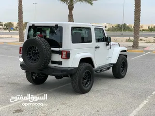  5 Jeep Wrangler Rubican 2014 (White)