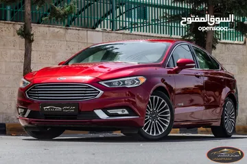  1 Ford Fusion Titanium 2017  يمكن التمويل بالتعاون مع المؤسسات المعتمدة لدى المعرض