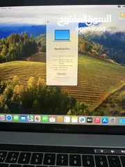  3 MacBook Pro 2019 15" 16 RAM 256 GB (Touch bar) كيبورد عربي