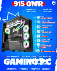  1 GAMING PC i9 14900KF , 32GB RAM , 1TB SSD , RTX 4080 Super - جيمينج بي سي !