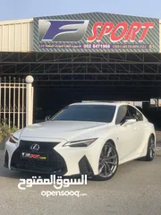  4 Lexus is350Fsport  2022 Gcc very clean low km 23000