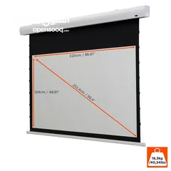  6 شاشةعرض بروجيكتر يدوي او كهربائي او ترايبود Manual or Automatic Projector Screen