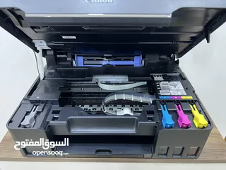  6 طابعة كانون G3460 تطبع على النقال جديده كلش