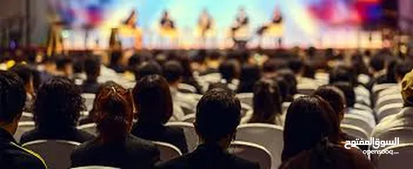  3 تنظيم المؤتمرات وحفلات التخرج والمناسبات الدولية / Organize conferences, graduation ceremonies
