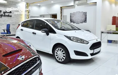  2 Ford Fiesta ( 2016 Model ) in White Color GCC Specs