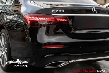  3 Mercedes E200 2023 Mild hybrid Amg kit   السيارة وارد المانيا و قطعت مسافة 37,000 كم فقط