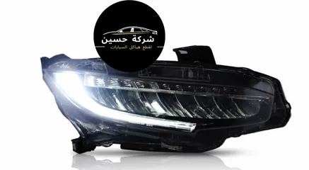  15 اضوية امامي خلفي هوندا سيفيك 2000 - 2024   مستعمل / جديد