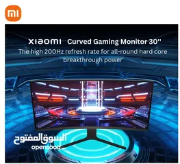  5 Xiaomi Curved Gaming Monitor 30 200hz شاشة شاومي 30 انش 200 هيرتز