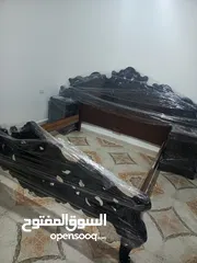  3 غرفة نوم ماستر XL لقطه خشب زان وقشرة بلوط بحالة الوكالة موجوده في السلط