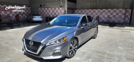  6 NISSAN ALTIMA 2020 SR ORIGINAL AIRBAG  التيما موديل 2020 SR نظيف وصبغة وكاله ما عدا قطعتين