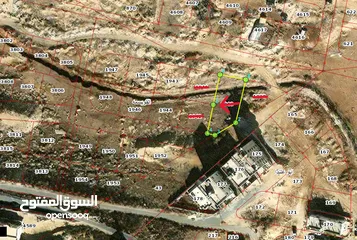  3 قطعة ارض جنوب عمان القويسمة منطقة سكنية واصل كل الخدمات