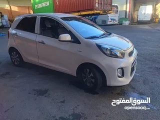  4 كيا مورنينج 2016 لون ابيض عاجي