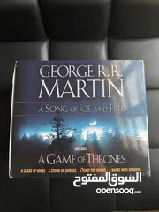  1 للبيع كتب Games of thrones