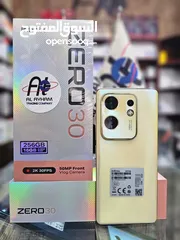  3 مستعمل اخو الجديد Zero 30 4G رام 16 جيجا 256 أغراضة والكرتونه الأصلية متوفر توصيل
