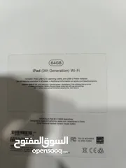  5 ايباد 9 ذاكره 64 مكفول وكامل ملحقات