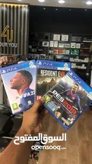  13 للبيع اشرطة ps4 نظيفه جداا