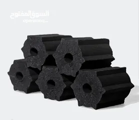  3 فحم شوي سداسي مضغوط